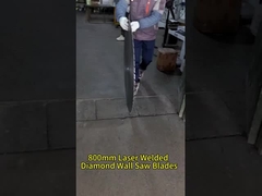 레이저 융합 다이아몬드 벽 톱 블레이드 800mm