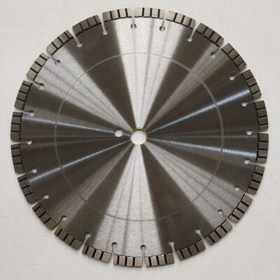 강화된 콘크리트 절단을 위한 좋은 날카로움을 가진 350mm 다이아몬드 터보 잎