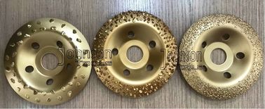 가는 고무 및 직물을 위한 115mm 텅스텐 탄화물 거친 원판은 단식합니다