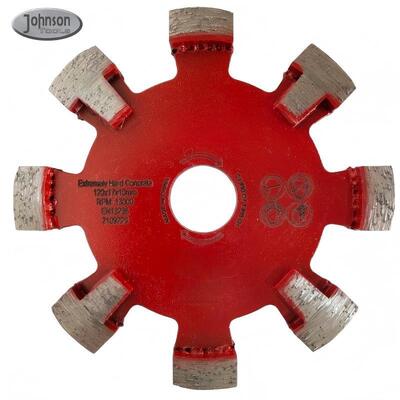 경량 다이아몬드 정력 점 잎, 120mm 정력 점은 underfloor 열 체계를 위해 보호 이를 가진 톱날을