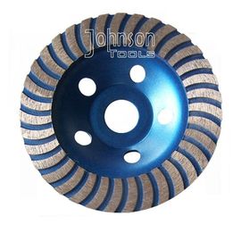 M14 실을 가진 돌을 위한 터보 컵 5 인치 125mm 다이아몬드 가는 원판