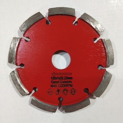직각 125mm 턱 포인트 다이아몬드 블레이드 그라인딩 휠