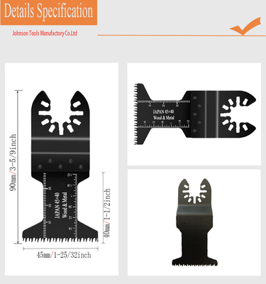 다수인 45*40mm 일본 이는 플라스틱 박스로 나무와 플라스틱을 위한 블레이드를 봤습니다