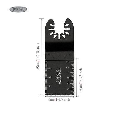 35*40mm 여자   네일을 줄이기 위한 진동식 다중 공구 칼날